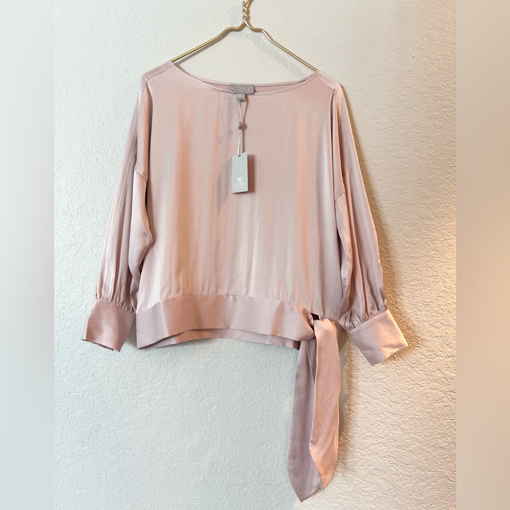 NWT Pure Collection 100% Silk Blouse